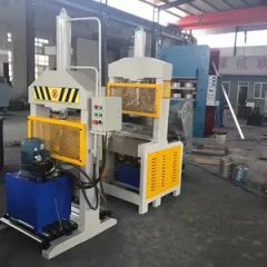 660 Type Rubber Bale Cutter Machine Power 5.5 Weight <50 Tons Knife Width 660 HS Code 84778000 Model NO. XLQ-80 Trademark Guangyue - Image 2