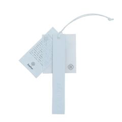China Customized Embossed Custom Garment Paper Hang Tags Clothing Brand Tags - Image 4