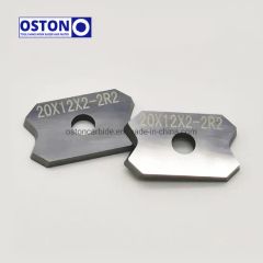 Solid Carbide Hw Radius Profile Edge Banding Scrape Trim Rounding Replacement Inserts Knives Parts for Edge Bander Machines - Image 2