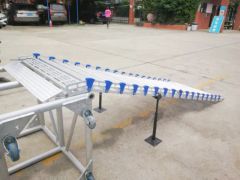 Portable Car Aluminum Alloy Loading Ramps, Motorcycle Ramp Color Silver Trademark Dragon Foldable Foldable Material Aluminum - Image 1