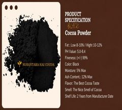 Alkalized & Natural Cocoa Powder 10-12% Fat Content – product photo 3, product detail gallery