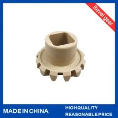 PVDF Bevel Gear External White Red Brown Black Green 1Y MOQ100 Injection Molding - Image 1