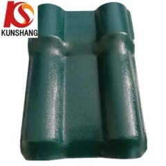 Green Color Synthetic Resin Spanish PVC Roof Tile Size 1050mm Origin China Width 1050mm Weight/M2 4-6kg HS Code - Image 3