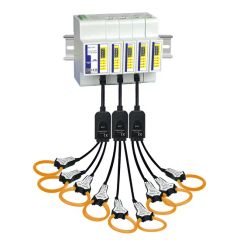 Fast Installation Mini Power Analyzer Meatrol Rogowski Multi Current Clamps Smart Meter - Image 5