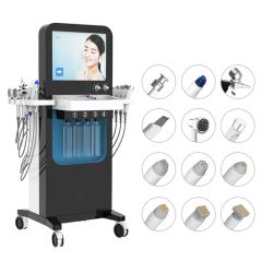 Oxygen Facial Machine Women Facial Dermaplaning Tool Microdermabrasion Hydro Machine - Image 1