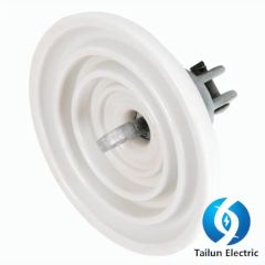 Weather-Resistant Ceramic Insulator XP-100 - Reliable for Overhead Power Lines - Image 1