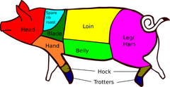 Pork meat for sale - Image 2