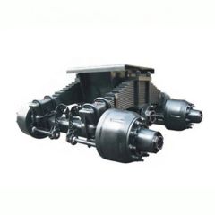Semi Trailer Rear Axle High Mounting Spoke Wheel Bogie Suspension - Image 1
