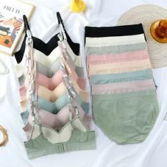 Cheap Seamless Active Brief Underwear Women's Push up Sports Bra and Underwear Set for Women Wire Free Bra Brief Sets - JIANGXI EDMOND FASHION CO., LTD.