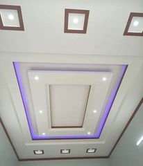 False Ceiling Services Material Gypsum Ceiling Type Gypsum Service Mode On Site Area Size Above 2000 sq ft Service Location Pan - Sara Enterprises