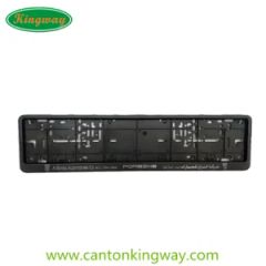 Premium Customed European Plastic Car License Plate Holder & Number Plate Frame - Canton King Way Industrial Co., Limited