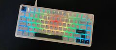 x Aula F75 Wireless Mechanical Keyboard, Gasket Mount Hot Swappable RGB Gaming Keyboard with Knob, Tri-Mode BT5.0/2.4G/U – product photo 2, product detail gallery