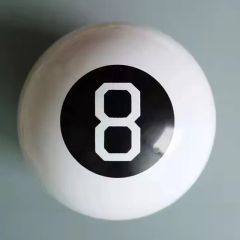 Black 8 Predict Game Party Magic Ball Gift for Kids Portable Learning Fortune Fun Spherical Educational Toy Tricks Funny Answer - Image 4