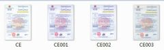 CE certificate of Chongqing Qiaoxing Machinery & Equipment Company – certificate photo, supplier certificates section