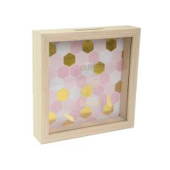 Coin Collection Shadow Box Piggy Bank for Home Decor Style Cute Origin China Color Yellow Shape Pineapple Feature - Image 3
