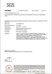 ROHS report of Sn99.3Cu0.7 certificate from Foshan Xi Feng Tin Products Co., Ltd.