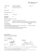 SVHC certificate from Qingdao SOL Industrial and Trade Co., Ltd.