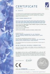CE Certificate of Hydro Turbine Generator Unit 50KW-2000KW certificate of Fuchun Industry Development Co., Ltd. Shenzhen – certificate photo, supplier certificates section