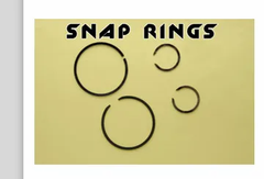 Snap Rings Material Metal End Type Open Ends Flexibility Semi-flexible Dimension Accuracy Accurate Corrosion Resistance Corrosion - Image 1