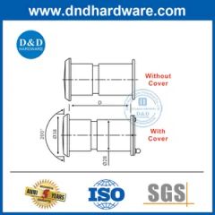 Wide Vision 200 Degree Fisheye Door Peephole for Metal Doors Degree 200 Warranty 5 Year Type Traditional Angle 200 - Image 6