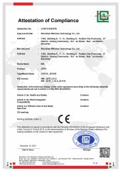 3 certificate from Shenzhen Foxiyao Technology Co., Limited