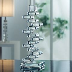 12inch Home Accessory Crystal Candleholder Origin China Model NO. CL82 HS Code 70189000 Trademark E-Thing Specification 12" - Pujiang E-Thing Craft Co., Ltd.