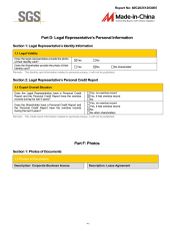 Certificates certificate from Shenzhen Zaowuji Hardware Craft Gifts Co., Ltd.