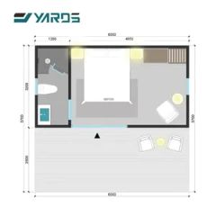 Expandable House Steel Folding Prefabricated Home Tiny Capsule House - Image 3