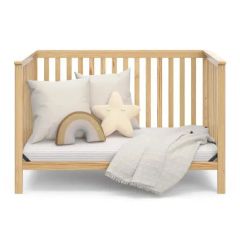 Baby Kids Bedroom Wood Sofa Rocking Swing Chair Cradle Bed Baby Rocker Baby - Image 3