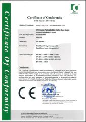 Certificate LCZS14040075-7512 certificate from RITSCHER INTERNATIONAL LIMITED