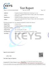 Product Inspection Report certificate of Guangzhou Kinghouse Modular house Technology Co. Ltd. – certificate photo, supplier certificates section