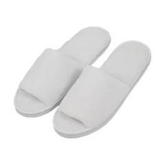 Padded Velvet and Canvas Hotel Slippers Structured Comfort - Image 5