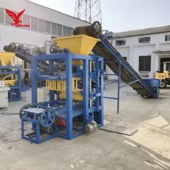 Automatic Hollow Cement Brick Making Machinery Concrete Mixing Block Making Machine - Image 2