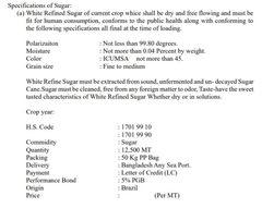 Spec Sheet certificate from DBA: Texas T Global fuel & Ag