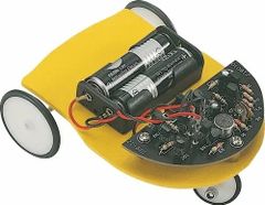 Robotic Kits / Sound Reversing Car Kit Required Skill Soldering Response To Obstacle Reverses Response To Noise Moves - Image 1