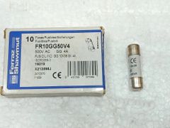 Ferraz Shawmut FR10GG50V4 HRC FUSE 500VAC 4A (10pcs) Voltage 500 V Maximum Amperage 4A Brand Ferraz Shawmut Fuse Type Cartridge - Able Marine Services