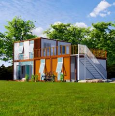 Used 20FT Container Base for Modular Home Coffee Shop Converted Transform Renovation Shipping Container House - Image 2