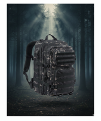 Professional Heavy-Duty Modular Tactical Backpack with Molle System and Water Bottle Holder - Image 2
