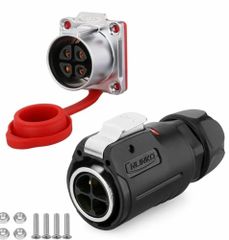 25 AMP 3 PIN  INDUSTRIAL PLUG MCB Protected Yes Current Rating 25A IP Rating IP65/IP67 Interlock Facility Yes Country of Origin Made in - Image 2