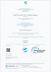 UTSC-GRS certificate from Ningbo Liberty Port Textile Co., Ltd.