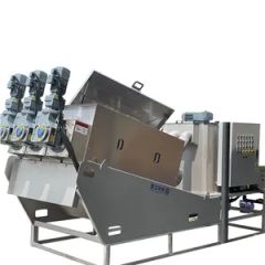 Multiple Disc Purifying Waste Water Environmental Sludge Dewatering Screw Filter Press - Yangzhou Pujiang Environmental Protection Technology Co., Ltd.