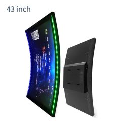 43inch C Type Curved Slot Machine Gaming Monitor with Touch - Image 4
