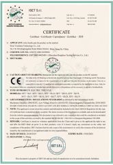 CE certificate of Wuxi Yoolishin Technology Co., Ltd. – certificate photo, supplier certificates section