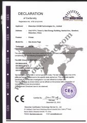 24V Pritner CE Certificate certificate from OCOM Technologies Limited