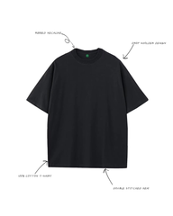 T-shirts Manufacturing Origin India Fabric Composition 100% Cotton Fabric Type Heavy Single-jersey Minimum Order Quantity Low Moq - Image 1