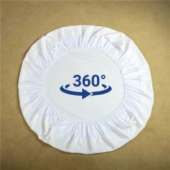 Smooth Top Mattress Protector Waterproof Breathable Deep Pocket Mattress Cover Polyester - Image 4