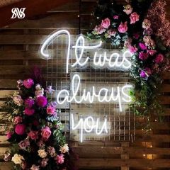 LED Illuminated Custom Logo Neon Sign Light Freestanding Letters Letter Sign - Image 5