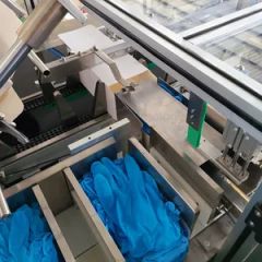 Full Automatic Box Case Carton Sealing Cartoning Machine for Bulk Gloves - Image 2