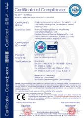 CE certificate of Taizhou Bronco Mechanical and Electrical Technology Co., Ltd. – certificate photo, supplier certificates section