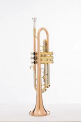 Good Step up Trumpet Copper Body, Gold Lacquer Finish Bb Trumpet - Image 3